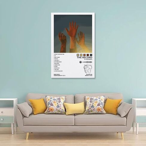Frank Poster Ocean Blonde Album Music Art Cover Poster for Room Aesthetic Canvas Wall Art for Teens Room Decor12x18inch(30x45cm) in Saudi Arabia
