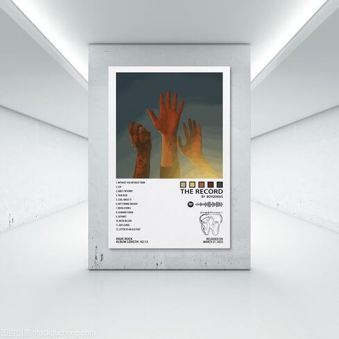 Frank Poster Ocean Blonde Album Music Art Cover Poster for Room Aesthetic Canvas Wall Art for Teens Room Decor12x18inch(30x45cm) in Saudi Arabia