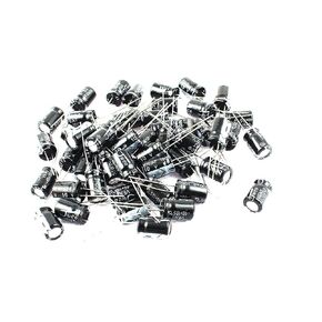 uxcell 8mm x 12mm Radial Lead Electrolytic Capacitor 105C 1000uF 10V 50pcs