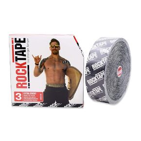 RockTape Black Logo, 2" x 16.4' (5cm x 5cm)
