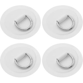 SING F LTD 4PCS D-Ring Patch Kayak D-Ring Pad Paddleboard Accessories for PVC Inflatable Boat Canoe Raft Dinghy Kayak Surfboard No Glue Included 4 Inch