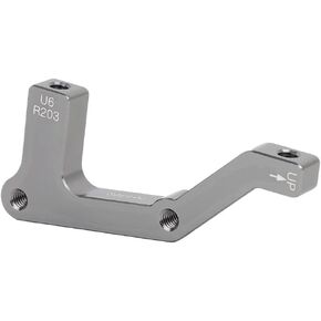 Hapivida Disc Brake Adapter, B-F203 Bicycle Disc Brake Mount Adaptor Front Caliper Bike Disc Brake Bracket Converter for 203mm/8 Front Fork MTB Mountain Bike