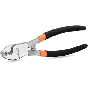 Cable Cutters, Sanuke High Leverage Cable Cutter Heavy Duty Industrial Strength Electrical Wire Cutters for Cutting Aluminum Copper Communication Cables