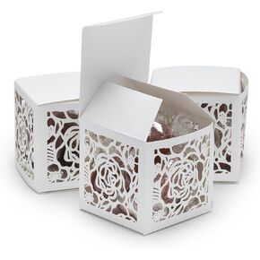 Wedding Accessories 25-Count Greenery Favor Boxes