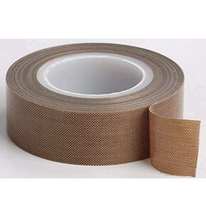 1" x10m(180um) PTFE Teflon Tape Nonstick 500℉ High-Temp Fiberglass Adhesive Tape
