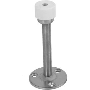 uxcell 4-inch Long Metal Floor Mounted Door Stop Stopper Bumper