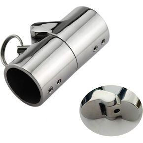 NRC&XRC 316SS Marine Grade Boat Handrail Fitting -Boat Pipe Connector,Folding Swivel Coupling Tube Joint Connector for 1-1/4" (32MM) O.D.Tube/Pipe