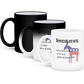 3dRose Democrats Are Sexy Ceramic Mug, 11-Ounce