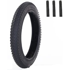 BMX Bike Tire,Bicycle Tyres Kit Bike BMX Bike Floding Bike Replacement Tires with Tire Levers 12/14/16/18/20 X 2.125