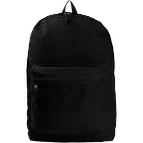 K-Cliffs Classic Bookbag Basic Backpack School Bookbag Student Simple Emergency Survival Daypack