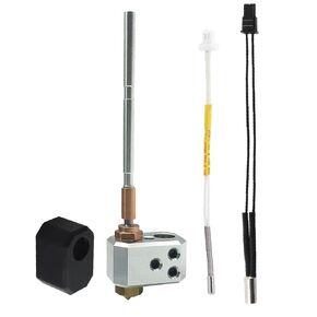 Hotend for Prusa I3 MK4/XL Print Head Heater Block 0.4MM Hardened Steel Nozzle 24V 40W Heating Cartridge Thermistor Silicone Cover Extruder Kit Printhead for 3D Printer Accessories