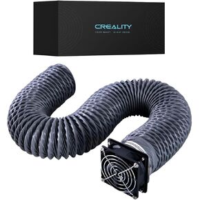 Creality Official Fume Extraction Kit, with a 4000 RPM High-Efficiency Ventilation Fan, Exhaust Smoke & Dust Low Noise, for Ender Enclosure with Fan Interface, Creality Engraver Enclosure