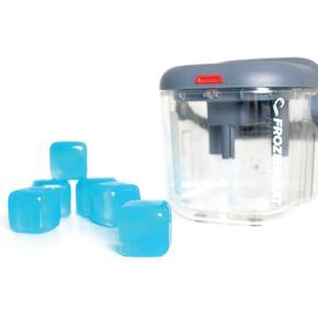 مكعبات ثلج بلاستيكية كبيرة جدًا قابلة لإعادة الاستخدام (6 عبوات) لآلة العلاج البارد، وموزع المشروبات، والمبرد | كتل الفريزر القابلة للتجميد | خالية من مادة BPA وغير سامة من Brace Direct in Kuwait