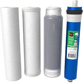Aquatic Life Reverse Osmosis 10" Replacement Filter Cartridges Kit (Carbon)