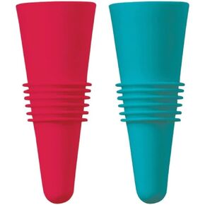 Houdini W9319 Bottle Stopper, Set of 2, Multicolor
