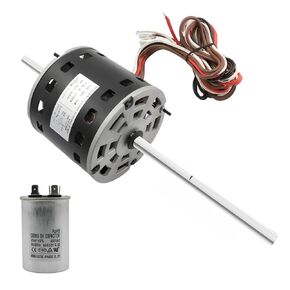 D1092 Fan Motor Fit for Coleman Mach RV AC Fan Motor, Replacement for Fasco D1092, RV Air Conditioner Motor with Capacitor, 115V