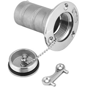 for seachoice boat gas boat gas sea pro parker boat gas Boat Marine Stainless Steel Fuel Gas Oil Deck Fill Filler Port Key