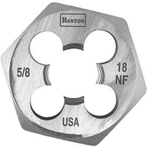 IRWIN Hanson 6854 Die 5/8-18 1 7/16 NF Sh, for Tap Die Extraction