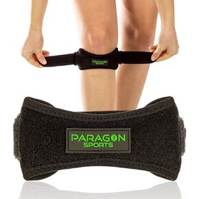 Patella Knee Strap for Running, Fitness, Stairs Climbing/Adjustable Patellar Tendon Support Band for Basketball, Athletics Pain Relief Brace for Jumper's Knee and Chondromalacia