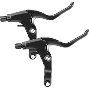 1 Pair Bicycle Brake Handle Aluminum Alloy Diameter 22mm Brake Lever Universal Brakes Handle Replacement Bike Parts and Accessories Compatible Most Bicycle