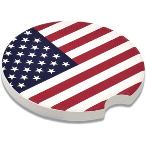U.S. Air Force Absorbent Ceramic Car Coaster - 2 Pack