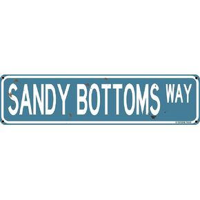 Suns Out Buns Out Dr Beach Theme Street Sign 16" x 4" Funny Tin Sign Shore Home Pool Tiki Decor (SunsOutBunsOutStreet)