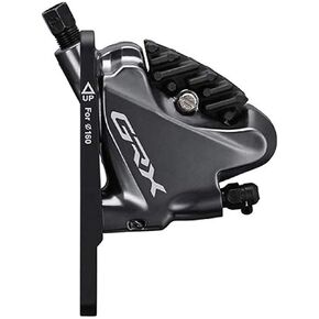 Shimano GRX BR-RX810 GBR-RX calliper, flat mount, with adapter for 140/160 mm, front