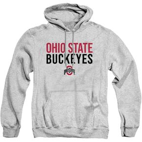 LOGOVISION The Ohio State University Official Stacked Unisex Adult Pull-Over Hoodie