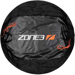 ZONE3 Wetsuit Changing Mat, Waterproof Portable Surf Diving Beach Changing Mat, Open Water Accessory, Black