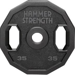 Hammer Strength 35Lb 12 Sided Urethane Olympic Plate
