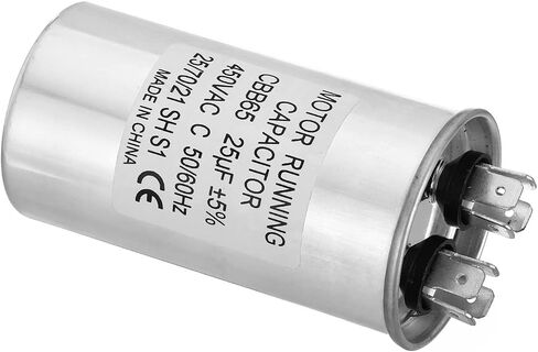 PATIKIL 15uF ±5% 15MDF 450V AC Fan Start Capacitor, CBB65 Circular Run Capacitor for AC Motor Run Air Conditioner Cool Heat Pump Condenser Straight in Saudi Arabia