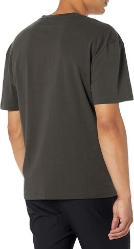 Hugo Men's Vertical Logo Cotton Short-Sleeve T-Shirt in Saudi Arabia