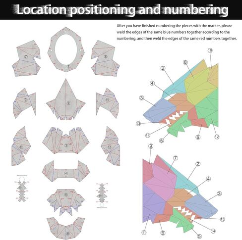 14 قطعة 201 كوبونات لحام مقطوعة بالليزر من الفولاذ المقاوم للصدأ مجموعة أدوات ممارسة اللحام DIY صفائح معدنية مناسبة لمشاريع لحام رأس الذئب للمبتدئين والمحترفين لليزر TIG MIG in Kuwait