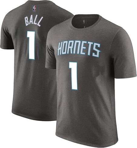 NBA Boys Youth 8-20 Charcoal Official Player Name & Number Game Time Jersey T-Shirt in Saudi Arabia