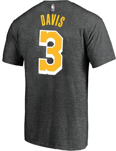 NBA Boys Youth 8-20 Charcoal Official Player Name & Number Game Time Jersey T-Shirt in Saudi Arabia