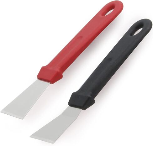 Zeberoxyz 2 قطعة أداة إزالة ثلاثية الأبعاد مكشطة ملعقة طابعة ثلاثية الأبعاد مع مقابض مريحة قوية لتجريد النماذج، مجرفة من الفولاذ المقاوم للصدأ لإزالة راتينج الطباعة ثلاثية الأبعاد in Kuwait