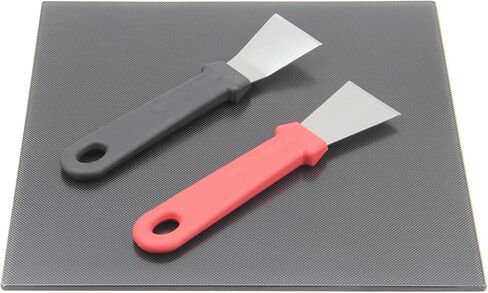 Zeberoxyz 2 قطعة أداة إزالة ثلاثية الأبعاد مكشطة ملعقة طابعة ثلاثية الأبعاد مع مقابض مريحة قوية لتجريد النماذج، مجرفة من الفولاذ المقاوم للصدأ لإزالة راتينج الطباعة ثلاثية الأبعاد in Kuwait