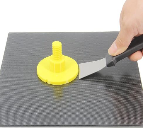 Zeberoxyz 2 قطعة أداة إزالة ثلاثية الأبعاد مكشطة ملعقة طابعة ثلاثية الأبعاد مع مقابض مريحة قوية لتجريد النماذج، مجرفة من الفولاذ المقاوم للصدأ لإزالة راتينج الطباعة ثلاثية الأبعاد in Kuwait