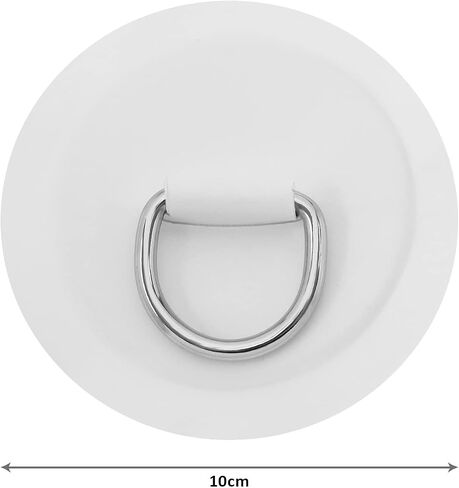 SING F LTD 4PCS D-Ring Patch Kayak D-Ring Pad Paddleboard Accessories for PVC Inflatable Boat Canoe Raft Dinghy Kayak Surfboard No Glue Included 4 Inch in Saudi Arabia