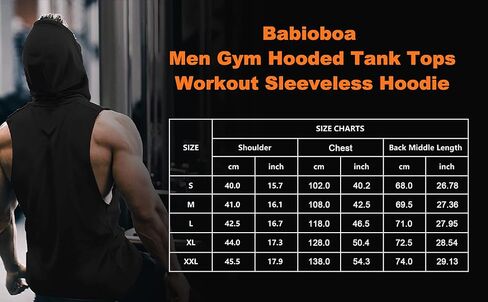 LecGee Men's Athletic Sleeveless Hoodie Workout Hooded Tank Top Bodybuilding Muscle Cut Off T-Shirt in Saudi Arabia
