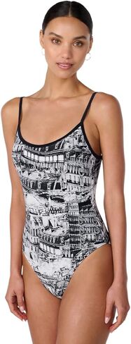 قطعة واحدة للسباحة القياسية للنساء من كارل لاغرفيلد باريس in Kuwait