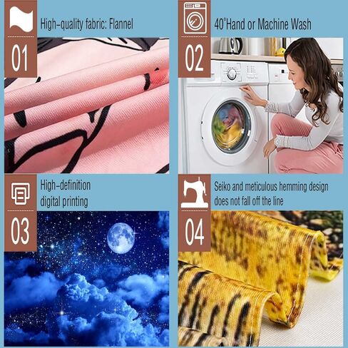 Aidatain Moon Tapestry Blue Sky Night Cloud Crescent Tapestry a Large 80" 60" Flannel Fabric Moonlight Themed Wall Art Hanging Aesthetic for Room Bedroom College Dorm GTZYAT143 in Kuwait