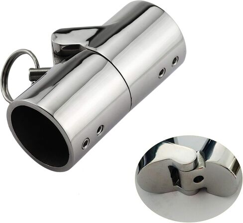 NRC&XRC 316SS Marine Grade Boat Handrail Fitting -Boat Pipe Connector,Folding Swivel Coupling Tube Joint Connector for 1-1/4" (32MM) O.D.Tube/Pipe in Saudi Arabia