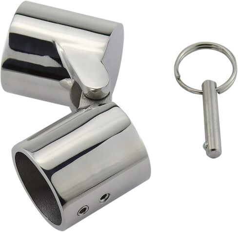 NRC&XRC 316SS Marine Grade Boat Handrail Fitting -Boat Pipe Connector,Folding Swivel Coupling Tube Joint Connector for 1-1/4" (32MM) O.D.Tube/Pipe in Saudi Arabia