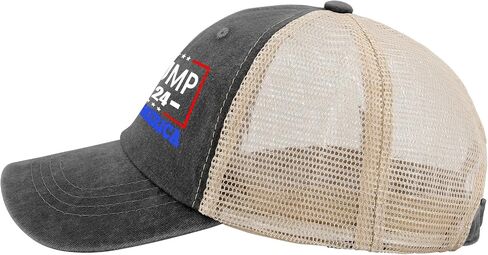 Trump 2024 Save America Baseball Cap American Hat AllBlack Men's Hats Gifts for Dad Cool Hat in Saudi Arabia
