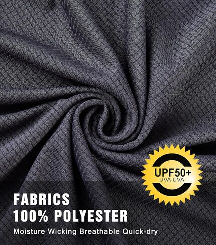 قمصان رجالية سريعة الجفاف للتمرين بعامل حماية من الأشعة فوق البنفسجية 50+ تي شيرت ماص للرطوبة للجري والجيم تي شيرت بأكمام قصيرة مناسب للعضلات in Kuwait