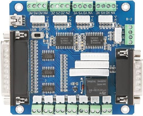 سائق المحرك السائر، واجهة MACH3 ذات 5 محاور CNC، لوحة تحكم السائق، ثنائي القطب in Saudi Arabia