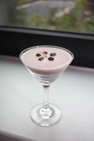 Espresso Martini Candle | Scented Gel Wax Coffee Flavor Candles | Cocktail Candles with Glass | Coffee Martini Romatinc Aroma Candle in Saudi Arabia