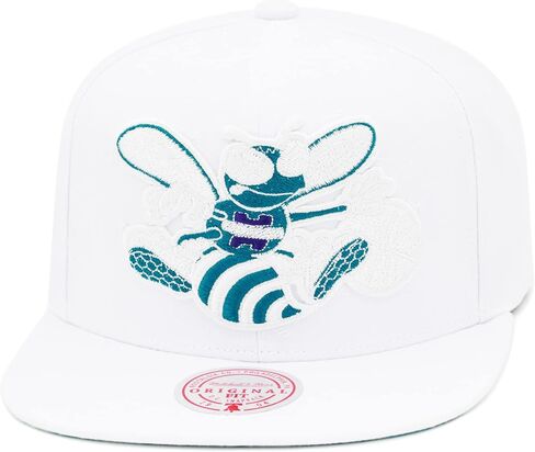 ميتشل آند نيس شارلوت هورنتس قبعة بيضاء من TC Pop Snapback قبعة قابلة للتعديل HWC - أبيض in Saudi Arabia