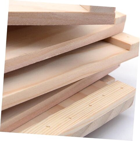Bookcase Shelf Triangle Wall Shelf Wood Decor Book Shelf Decor Triangle Shelf for Crystals Triangle Floating Shelf Wall Hanging Wall Storage Rack Manual Wooden Wall Mount in Saudi Arabia